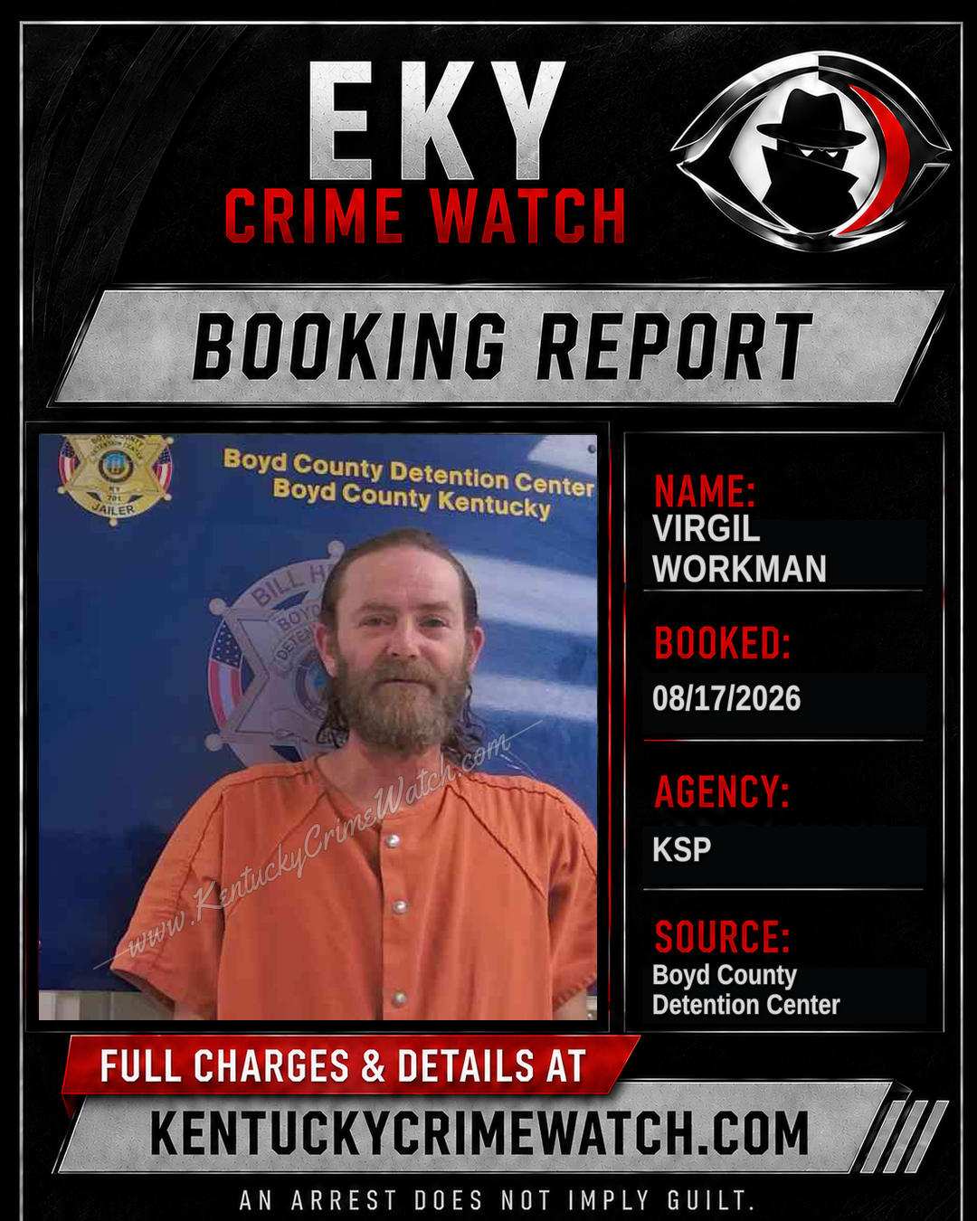 VIRGIL WORKMAN booking image
