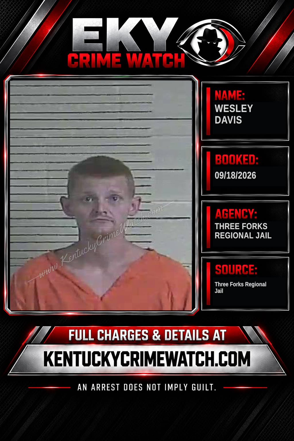 Wesley Davis booking image