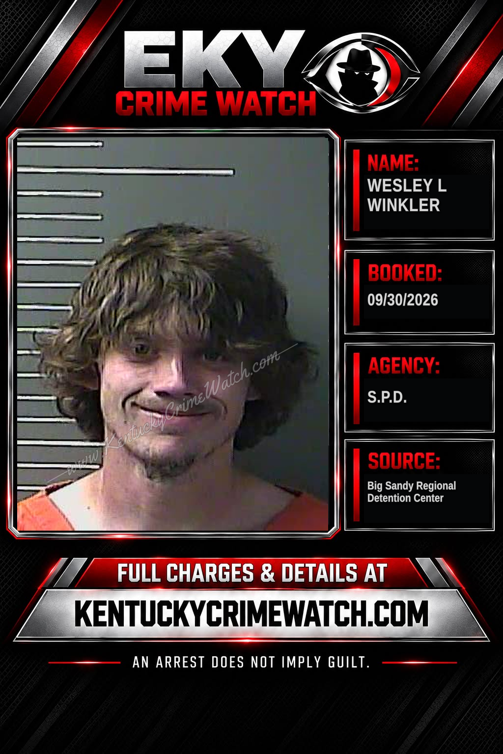 WESLEY L WINKLER booking image