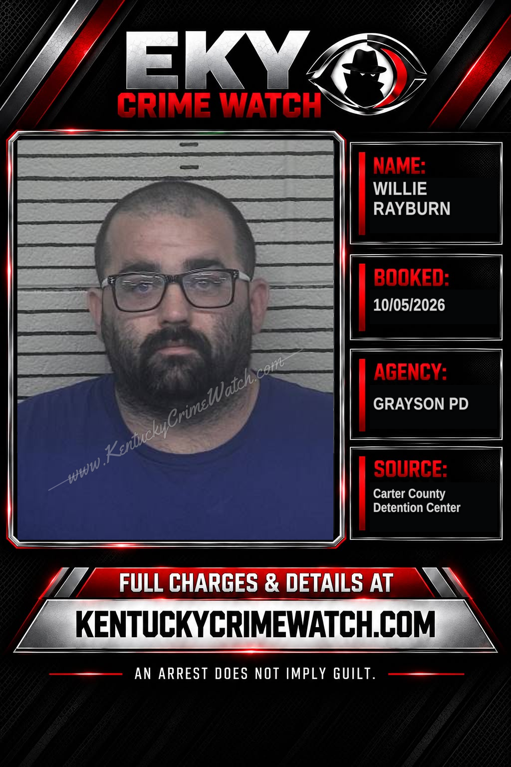 WILLIE RAYBURN booking image